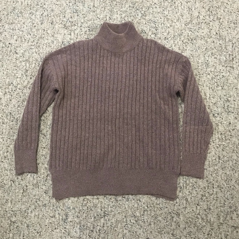 Mock neck sweater